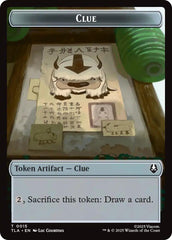 Ally (0004) // Clue (0015) Double-Sided Token [Avatar: The Last Airbender Tokens] | Shuffle n Cut Hobbies & Games