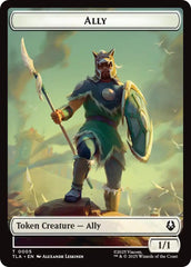 Ally (0005) // Clue (0014) Double-Sided Token [Avatar: The Last Airbender Tokens] | Shuffle n Cut Hobbies & Games