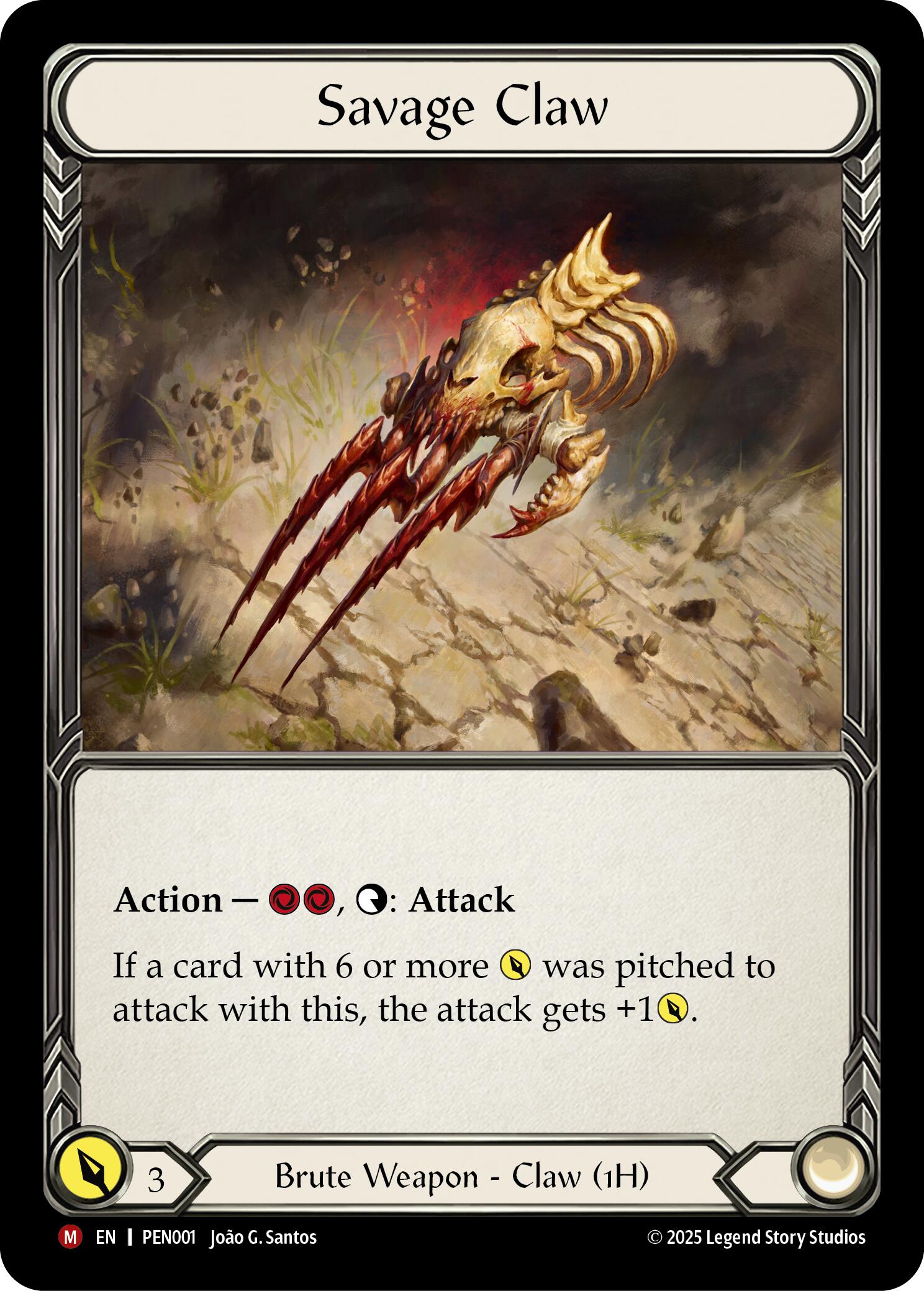 Savage Claw [PEN001] (Compendium of Rathe) | Shuffle n Cut Hobbies & Games