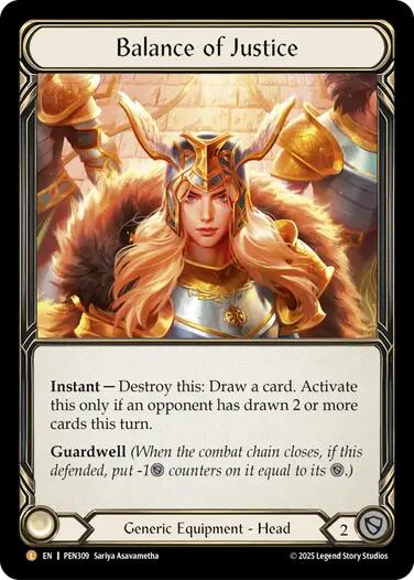 Balance of Justice [PEN309] (Compendium of Rathe) | Shuffle n Cut Hobbies & Games