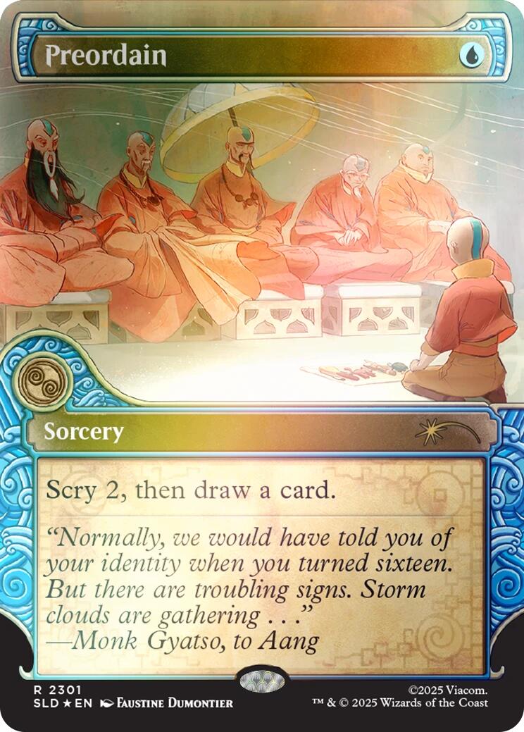 Preordain (2301) (Rainbow Foil) [Secret Lair Drop Series] | Shuffle n Cut Hobbies & Games
