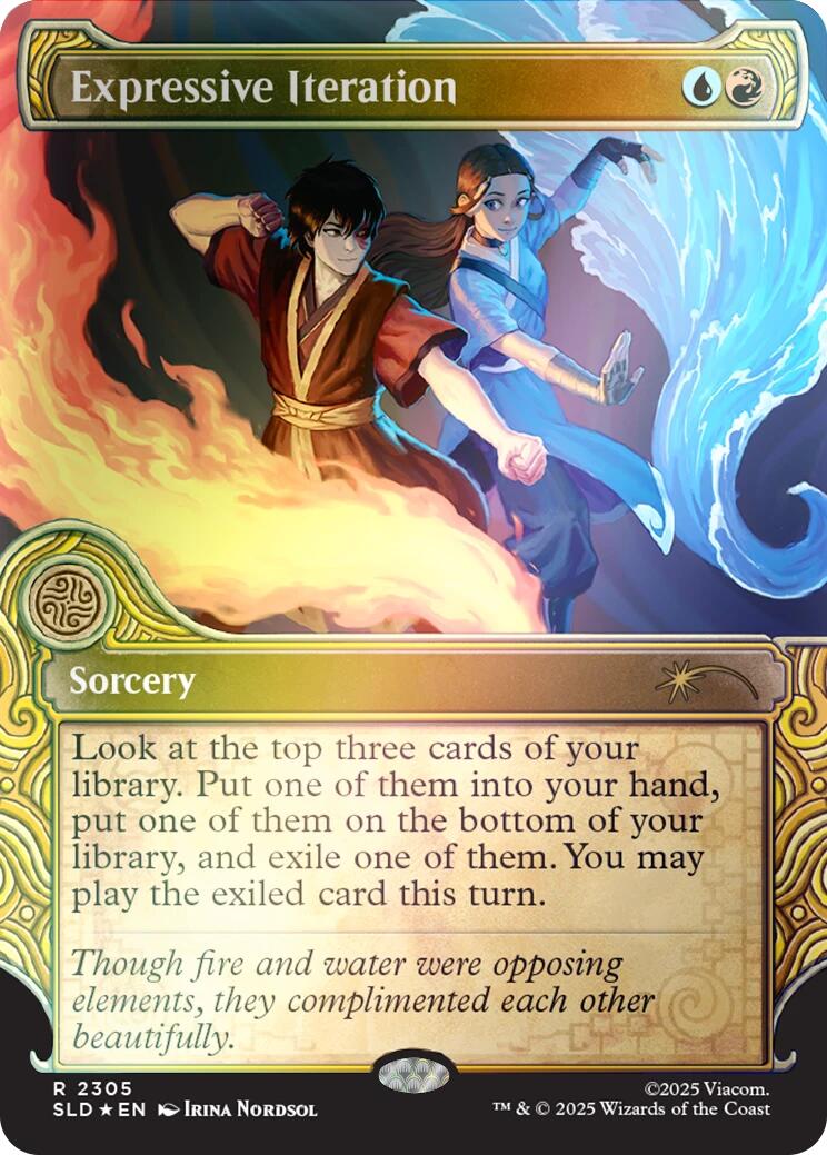 Expressive Iteration (Rainbow Foil) [Secret Lair Drop Series] | Shuffle n Cut Hobbies & Games