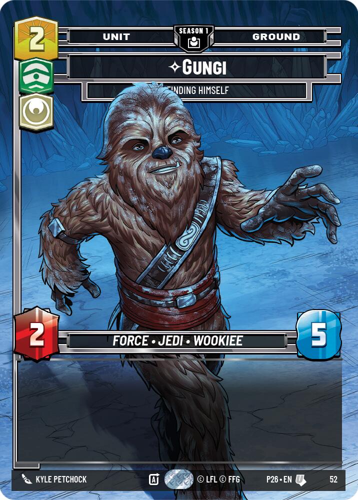 Gungi - Finding Himself (52) (52) [Sector and Regional Promos: Season 1] | Shuffle n Cut Hobbies & Games