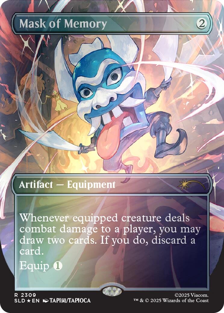 Mask of Memory (Rainbow Foil) [Secret Lair Drop Series] | Shuffle n Cut Hobbies & Games