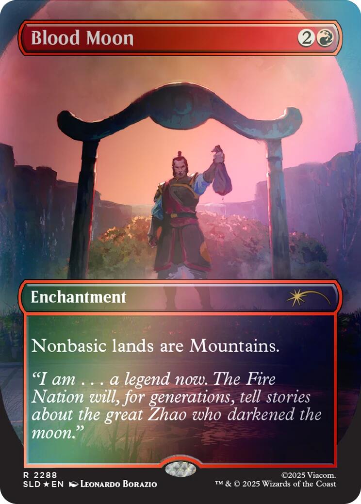 Blood Moon (Rainbow Foil) [Secret Lair Drop Series] | Shuffle n Cut Hobbies & Games