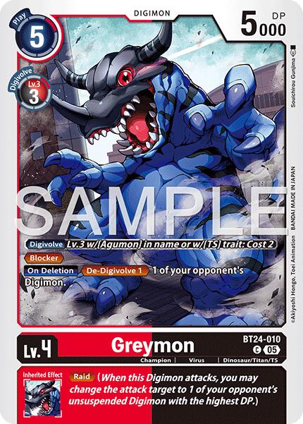 Greymon [BT24-010] [Time Stranger] | Shuffle n Cut Hobbies & Games