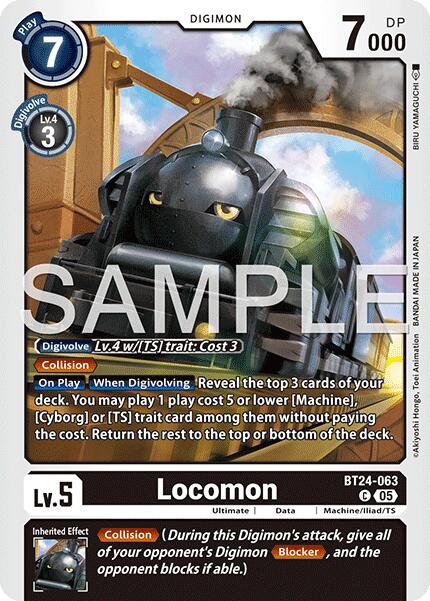 Locomon [BT24-063] [Time Stranger] | Shuffle n Cut Hobbies & Games