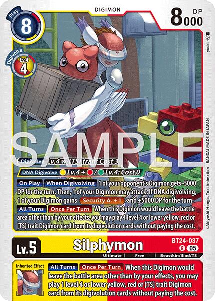 Silphymon [BT24-037] [Time Stranger] | Shuffle n Cut Hobbies & Games