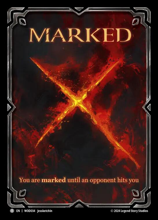 Marked [WOD034] (The Hunted Arakni, Web of Deceit Blitz Deck) | Shuffle n Cut Hobbies & Games