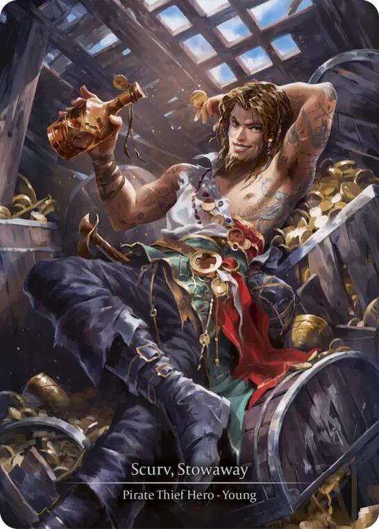 Scurv, Stowaway [HER143] (Promo)  Cold Foil | Shuffle n Cut Hobbies & Games