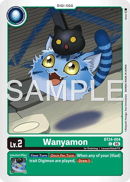 Wanyamon [BT24-004] [Time Stranger] | Shuffle n Cut Hobbies & Games