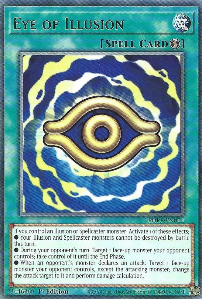 Eye of Illusion [PHRE-EN014] Rare | Shuffle n Cut Hobbies & Games