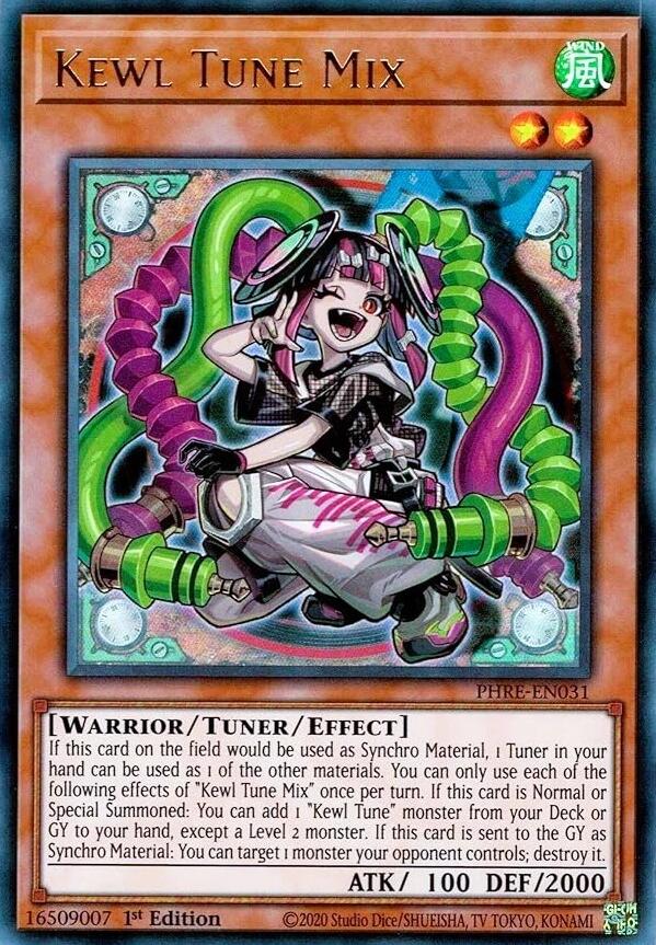 Kewl Tune Mix [PHRE-EN031] Ultra Rare | Shuffle n Cut Hobbies & Games