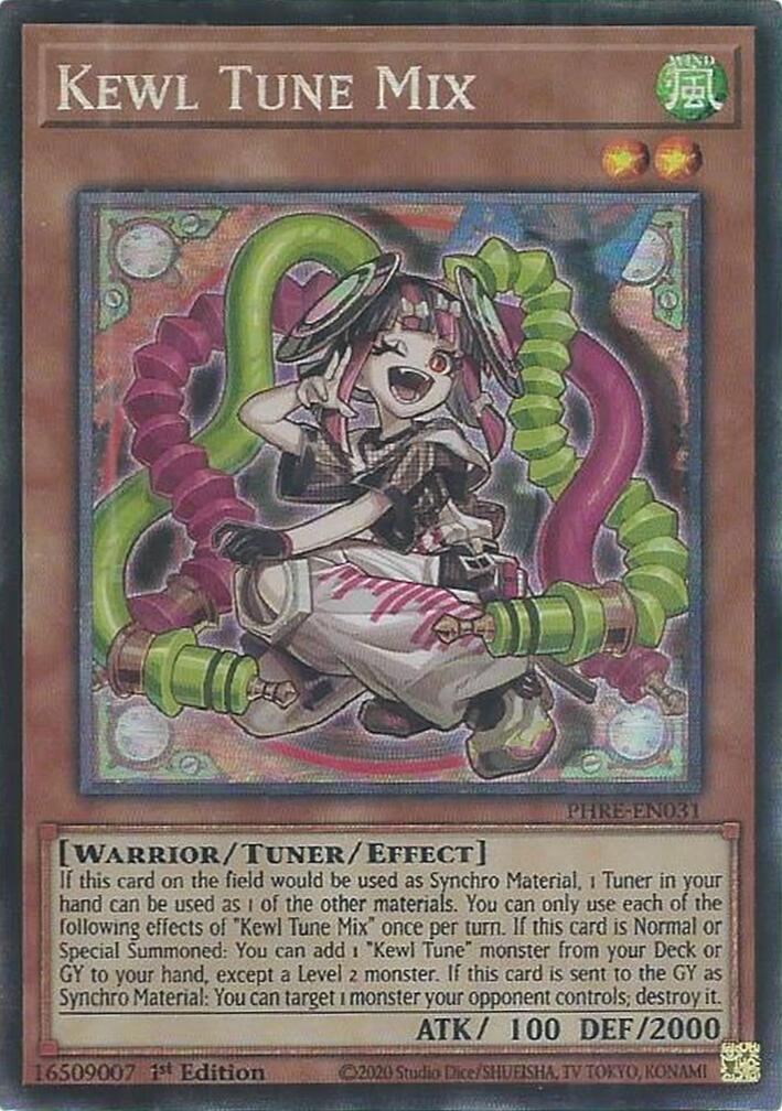 Kewl Tune Mix (CR) [PHRE-EN031] Collector's Rare | Shuffle n Cut Hobbies & Games