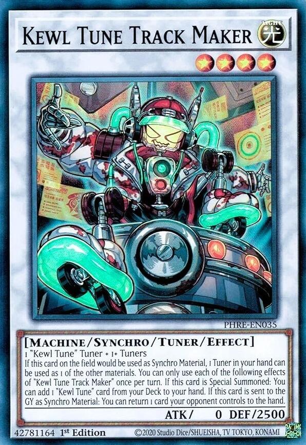 Kewl Tune Track Maker [PHRE-EN035] Super Rare | Shuffle n Cut Hobbies & Games