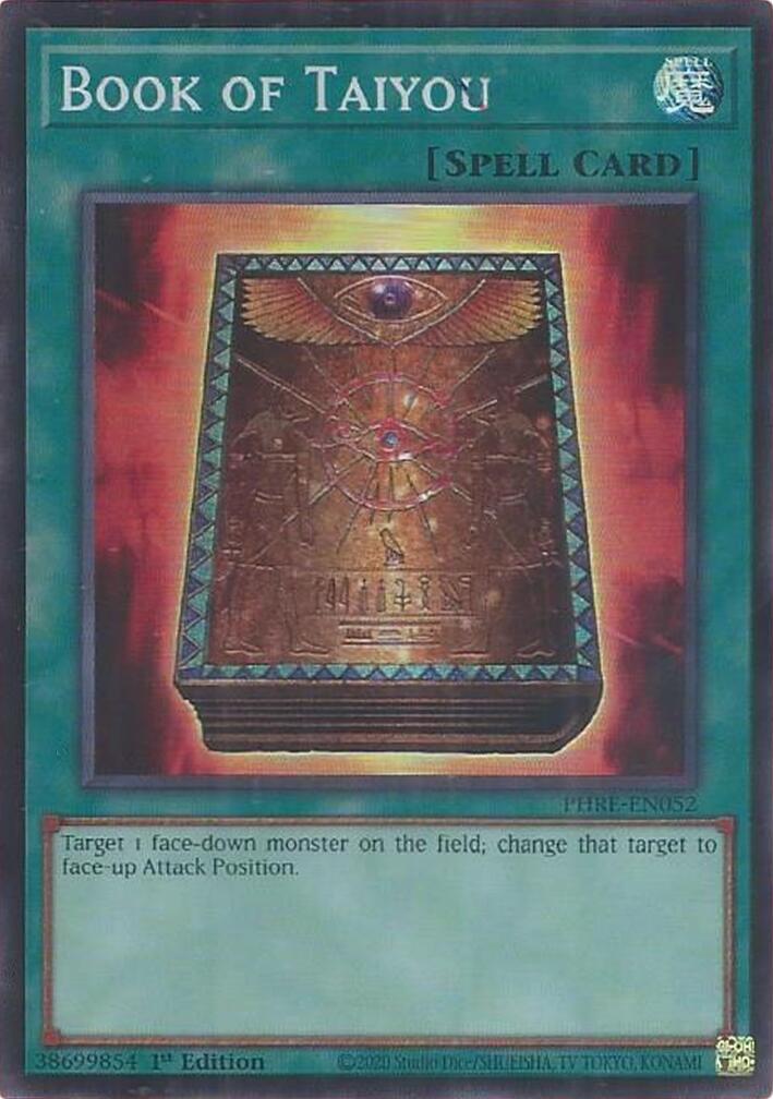 Book of Taiyou (Super Rare) [PHRE-EN052] Super Rare | Shuffle n Cut Hobbies & Games