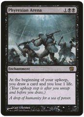 Phyrexian Arena (Oversized) [Eighth Edition Box Topper] | Shuffle n Cut Hobbies & Games