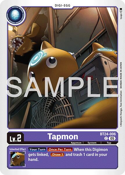 Tapmon [BT24-006] [Time Stranger] | Shuffle n Cut Hobbies & Games