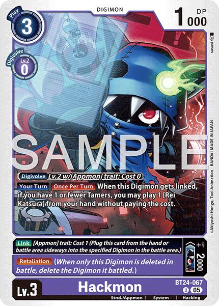 Hackmon [BT24-067] [Time Stranger] | Shuffle n Cut Hobbies & Games