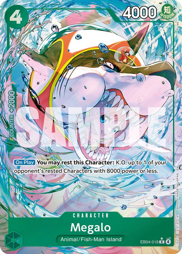 Megalo (Alternate Art) [The Azure Sea's Seven] | Shuffle n Cut Hobbies & Games
