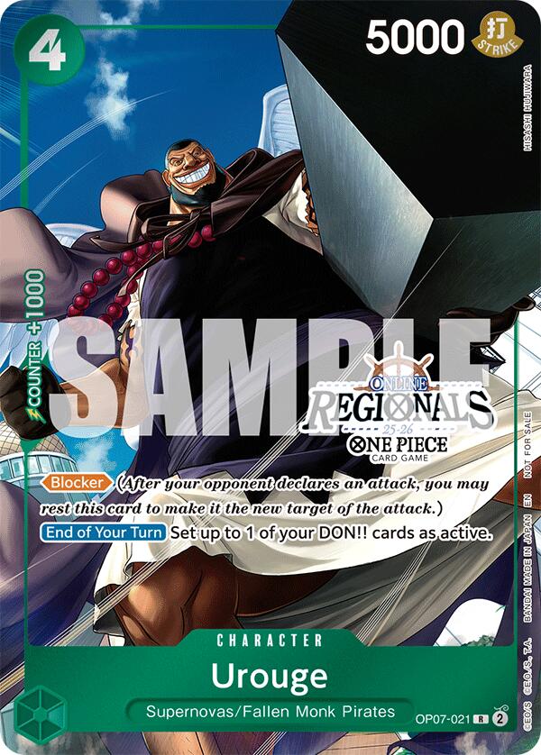 Urouge (Online Regional Participation Pack 2025 Vol.1) [One Piece Promotion Cards] | Shuffle n Cut Hobbies & Games