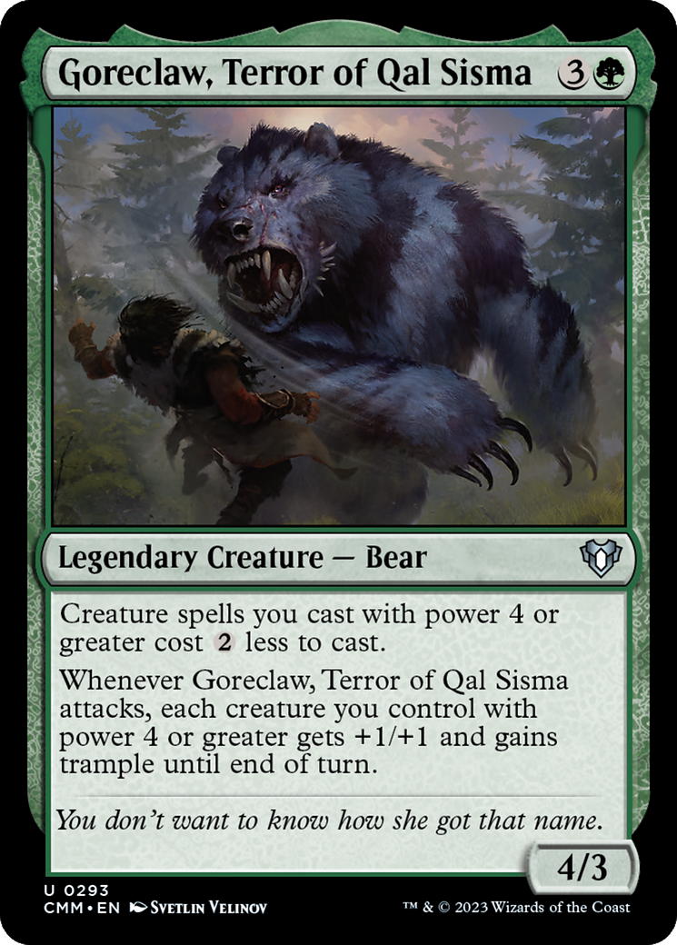 Goreclaw, Terror of Qal Sisma [Commander Masters] | Shuffle n Cut Hobbies & Games
