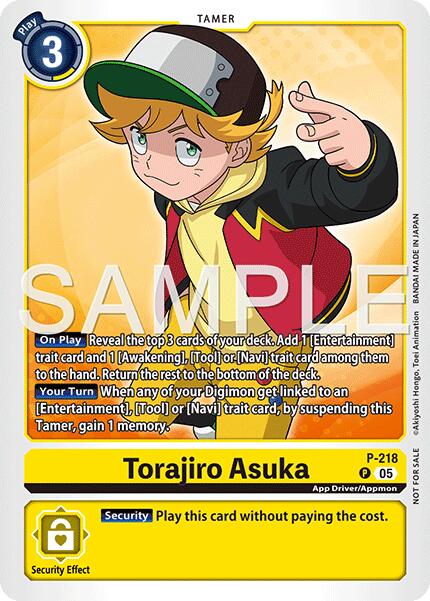 Torajiro Asuka [P-218] (Official Store Tournament 2026 Vol. 1) [Promotional Cards] | Shuffle n Cut Hobbies & Games