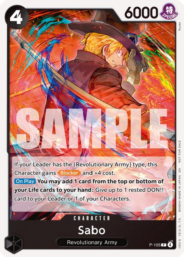 Sabo (Store Tournament 2025 Vol. 4) [One Piece Promotion Cards] | Shuffle n Cut Hobbies & Games
