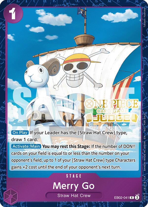 Merry Go (Judge Pack Vol. 7) [One Piece Promotion Cards] | Shuffle n Cut Hobbies & Games