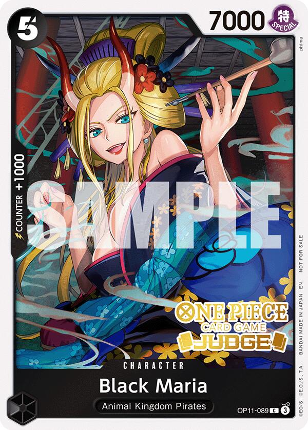 Black Maria (Judge Pack Vol. 7) [One Piece Promotion Cards] | Shuffle n Cut Hobbies & Games