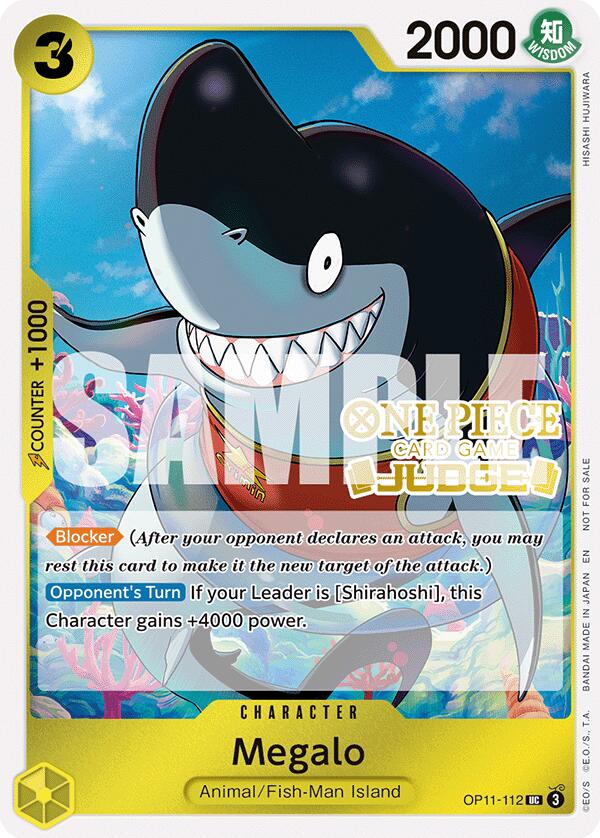 Megalo (Judge Pack Vol. 7) [One Piece Promotion Cards] | Shuffle n Cut Hobbies & Games