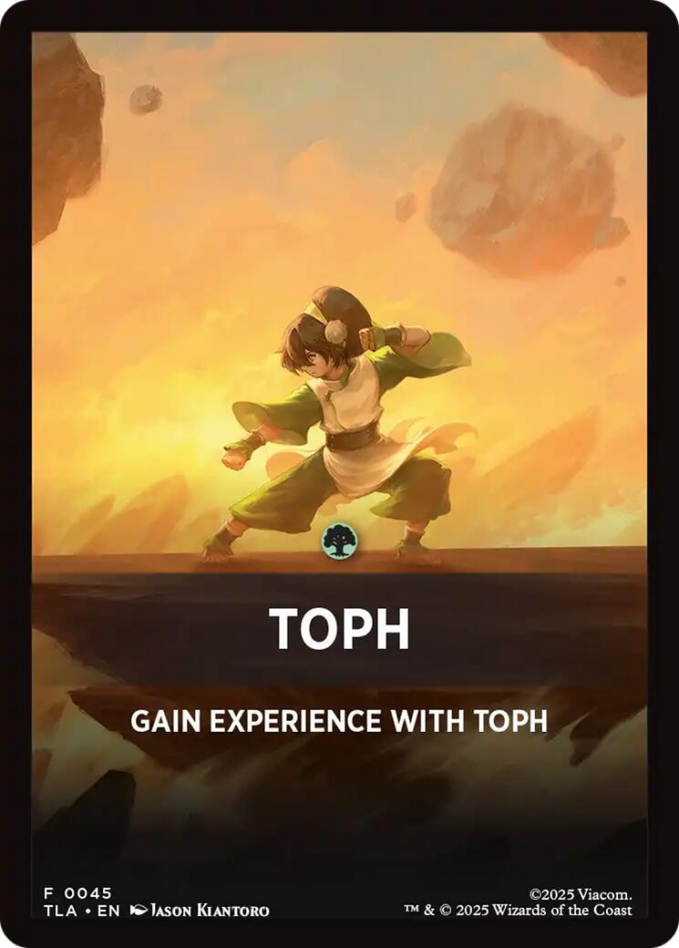 Toph Theme Card [Avatar: The Last Airbender Tokens] | Shuffle n Cut Hobbies & Games
