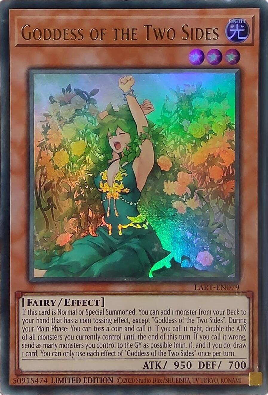 Goddess of the Two Sides [LART-EN079] Ultra Rare | Shuffle n Cut Hobbies & Games