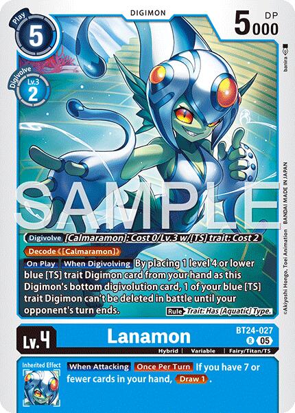 Lanamon [BT24-027] [Time Stranger] | Shuffle n Cut Hobbies & Games