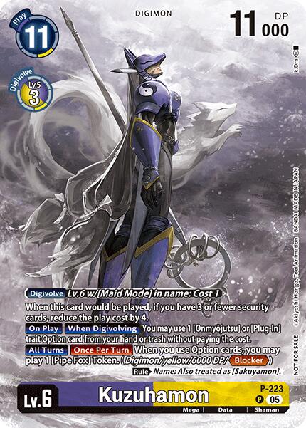 Kuzuhamon [P-223] (Time Stranger Box Topper) [Promotional Cards] | Shuffle n Cut Hobbies & Games