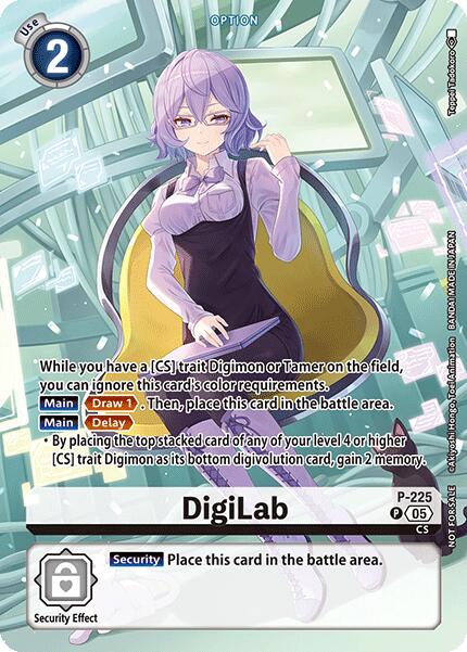 Digilab [P-225] (Time Stranger Box Topper) [Promotional Cards] | Shuffle n Cut Hobbies & Games