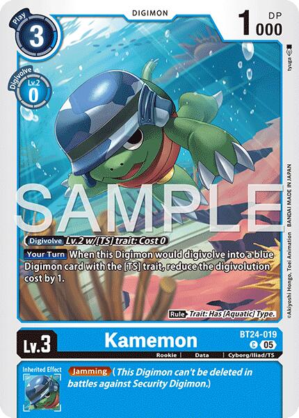 Kamemon [BT24-019] [Time Stranger] | Shuffle n Cut Hobbies & Games