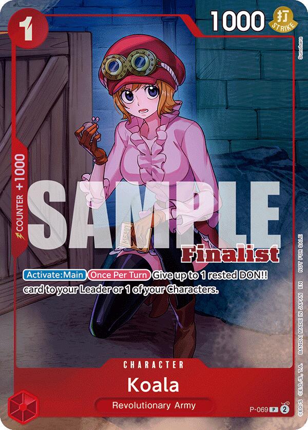 Koala (CS 25-26 Finalist Card Set 2) [One Piece Promotion Cards] | Shuffle n Cut Hobbies & Games