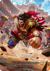 Bravo, Flattering Showman [HER154] (Promo)  Cold Foil | Shuffle n Cut Hobbies & Games