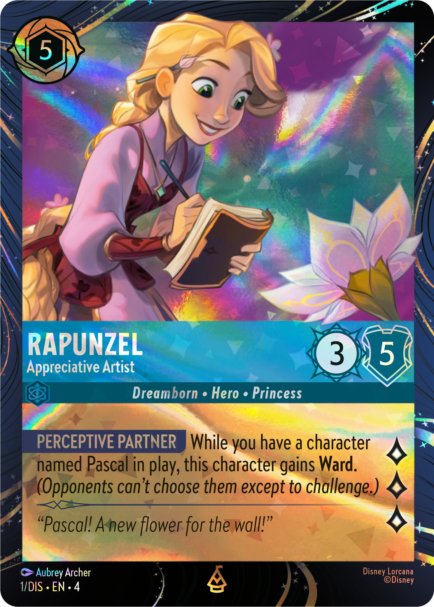 Rapunzel - Appreciative Artist (1) [Promo Cards] | Shuffle n Cut Hobbies & Games