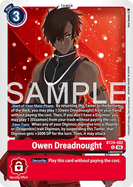 Owen Dreadnought [BT24-082] [Time Stranger] | Shuffle n Cut Hobbies & Games