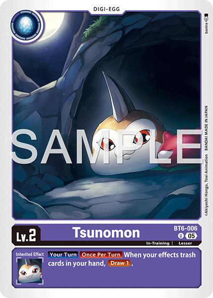 Tsunomon [BT6-006] [Advanced Booster Digimon Generation] | Shuffle n Cut Hobbies & Games