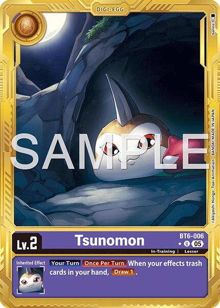 Tsunomon [BT6-006] (Alternate Art) [Advanced Booster Digimon Generation] | Shuffle n Cut Hobbies & Games