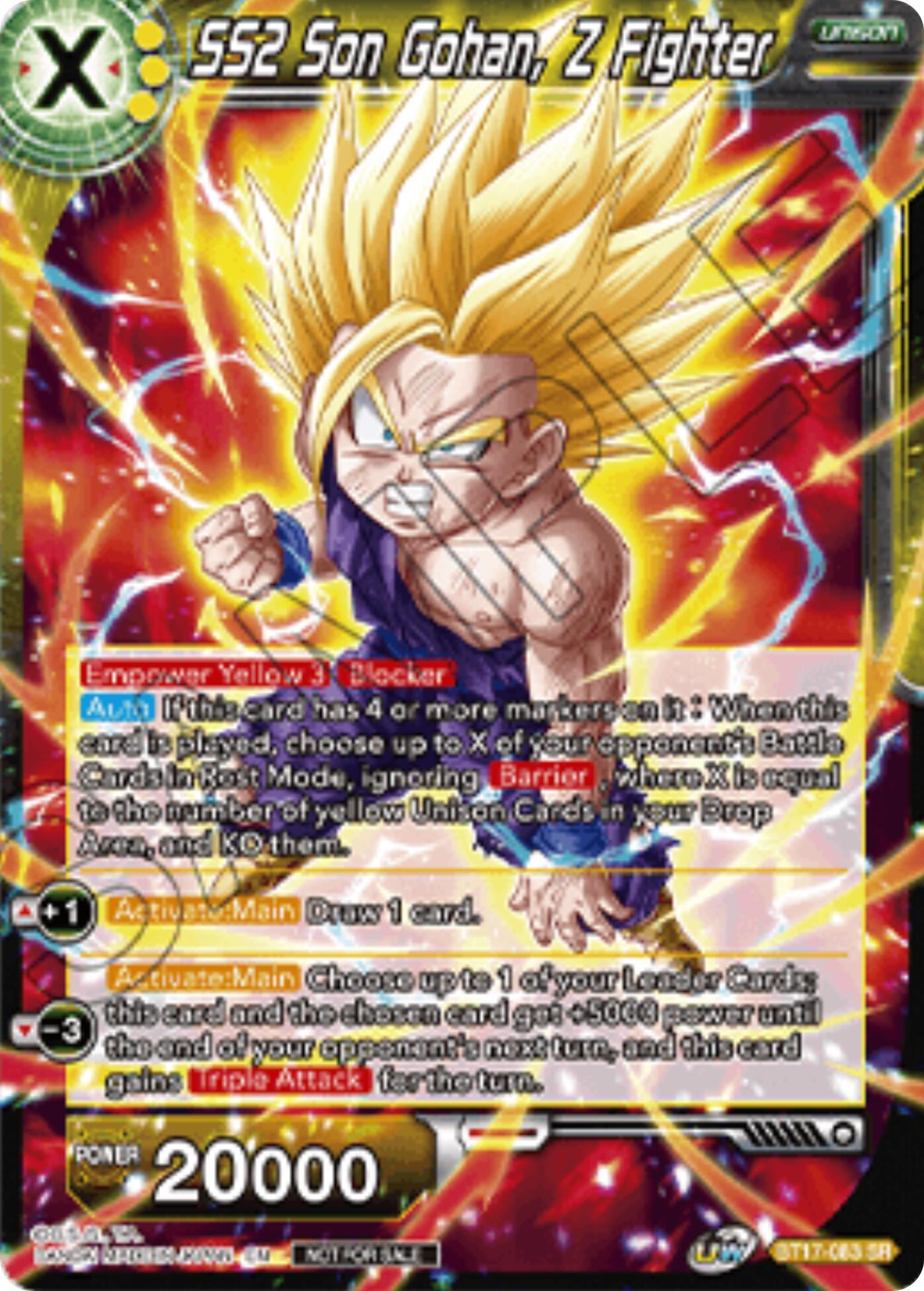SS2 Son Gohan, Z Fighter (Championship 2025 Finals Pack) (BT17-083) [Tournament Promotion Cards] | Shuffle n Cut Hobbies & Games