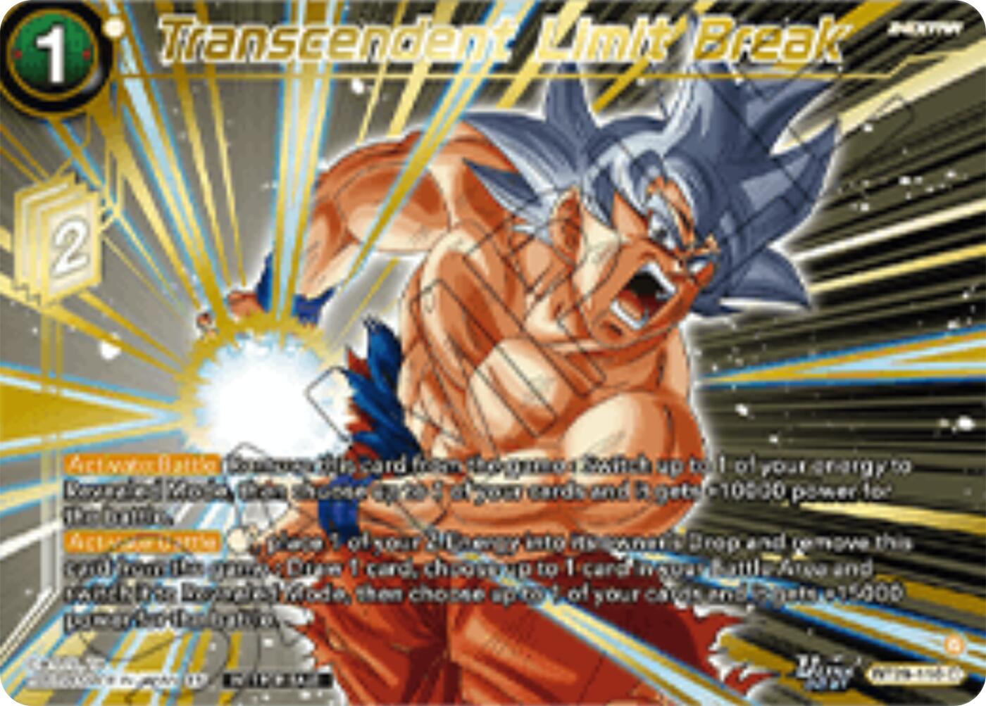Transcendent Limit Break (Championship 2025 Finals Premium Pack) (BT28-110) [Tournament Promotion Cards] | Shuffle n Cut Hobbies & Games