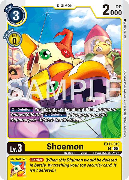 Shoemon [EX11-019] [Dawn of Liberator] | Shuffle n Cut Hobbies & Games