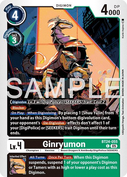 Ginryumon [BT24-055] [Time Stranger] | Shuffle n Cut Hobbies & Games