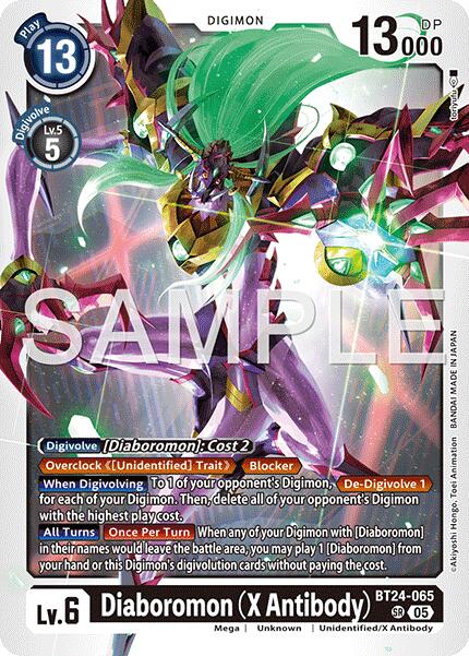 Diaboromon [BT24-065] (X Antibody) [Time Stranger] | Shuffle n Cut Hobbies & Games