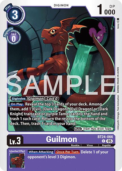 Guilmon [BT24-066] [Time Stranger] | Shuffle n Cut Hobbies & Games
