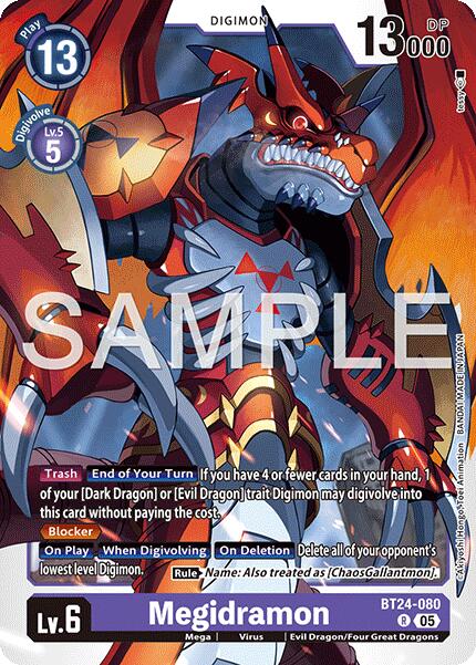 Megidramon [BT24-080] [Time Stranger] | Shuffle n Cut Hobbies & Games